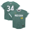 Preschool Boston Red Sox David Ortiz Nike Green 2025 City Connect Limited Retired Player Jersey Kansas Jacket