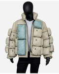 The Keyboard Quilted Puffer Jacket Clanton Jacket