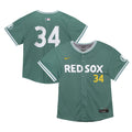 Toddler Boston Red Sox David Ortiz Nike Green 2025 City Connect Limited Retired Player Jersey Kansas Jacket