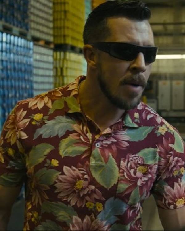 Tulsa King Beau Knapp Polo Floral Jersey