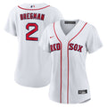 Women's Boston Red Sox Alex Bregman Nike White Home Replica Jersey Kansas Jacket