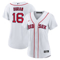 Women's Boston Red Sox Jarren Duran Nike White Replica Player Jersey Kansas Jacket