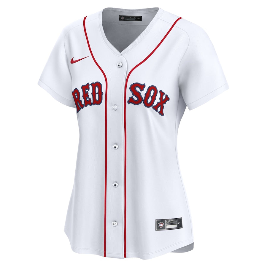 Women's Boston Red Sox Roman Anthony Nike White Home Limited Player Jersey Kansas Jacket