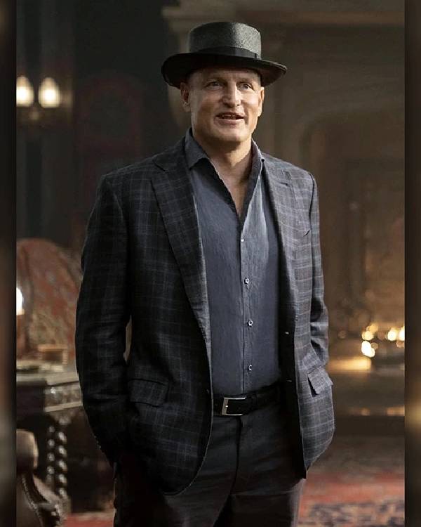 Woody Harrelson Now You See Me Now You Don’t Plaid Blazer