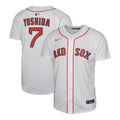 Youth Boston Red Sox Masataka Yoshida Nike White Home Replica Player Jersey Kansas Jacket